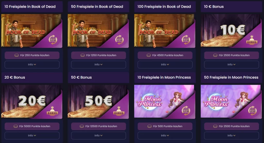 Lord Lucky Bonus Shop